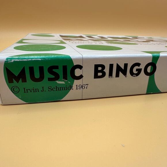 Vintage Music Bingo 2-18 players Teach Music in Game Form 1967 - Picture 4 of 7